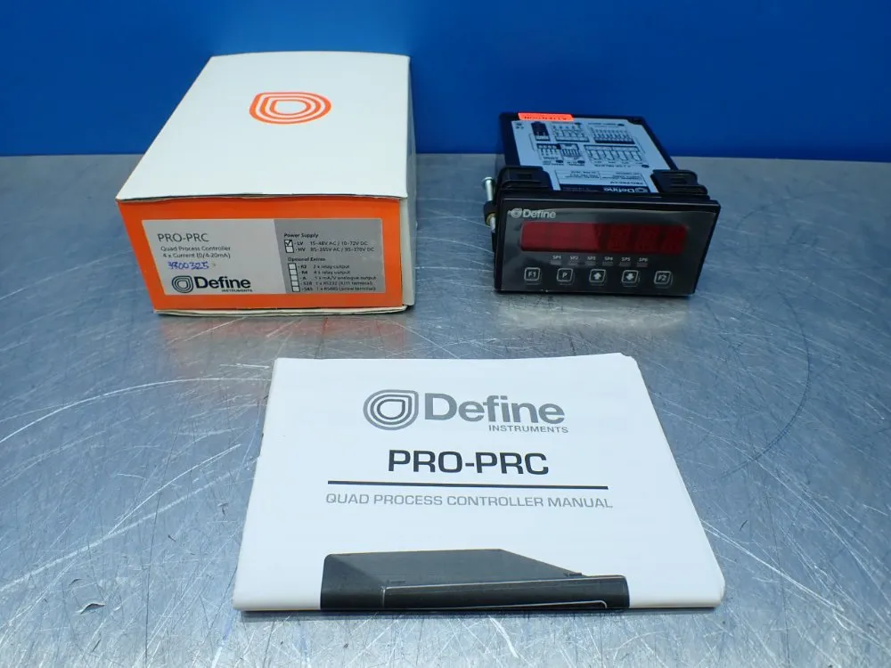 Define Quad Channel Process Controller - Pro-prc-lv