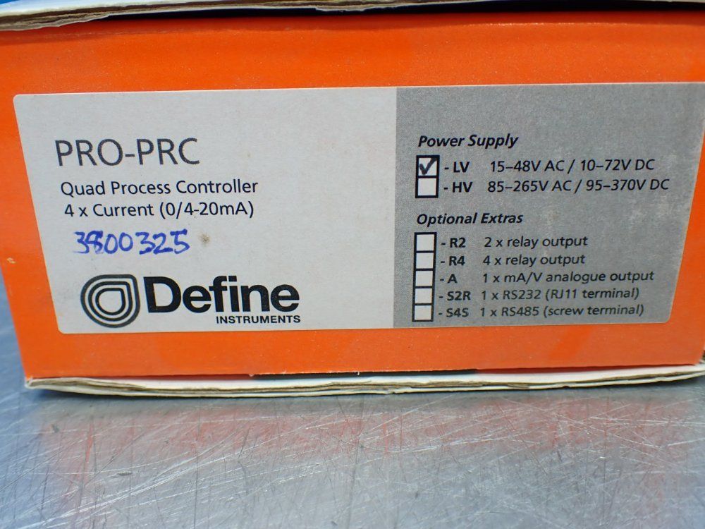 Define Quad Channel Process Controller - Pro-prc-lv