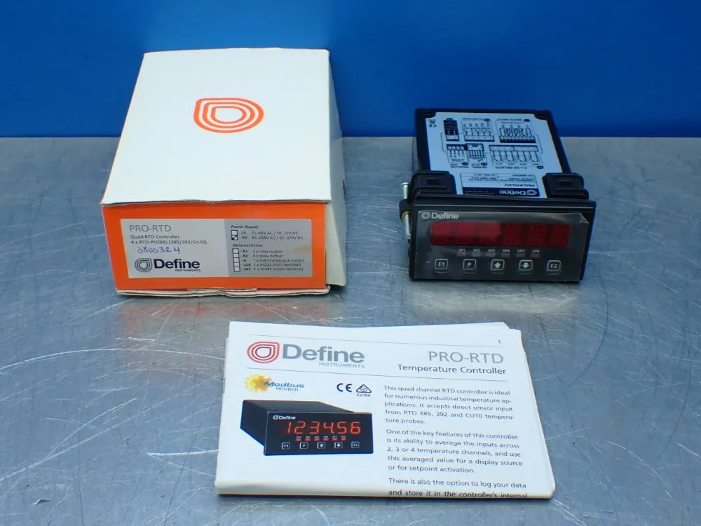 Define Quad Channel Rtd Controller - Pro-rtd-hv