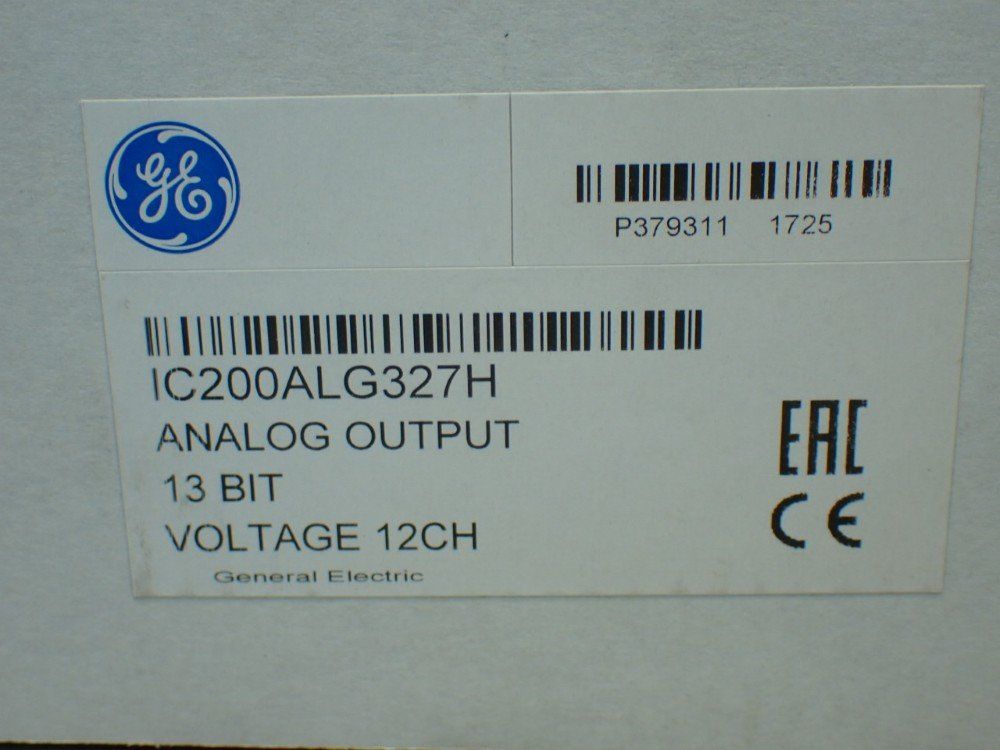 Ge Analog Output Module - Ic200alg327h