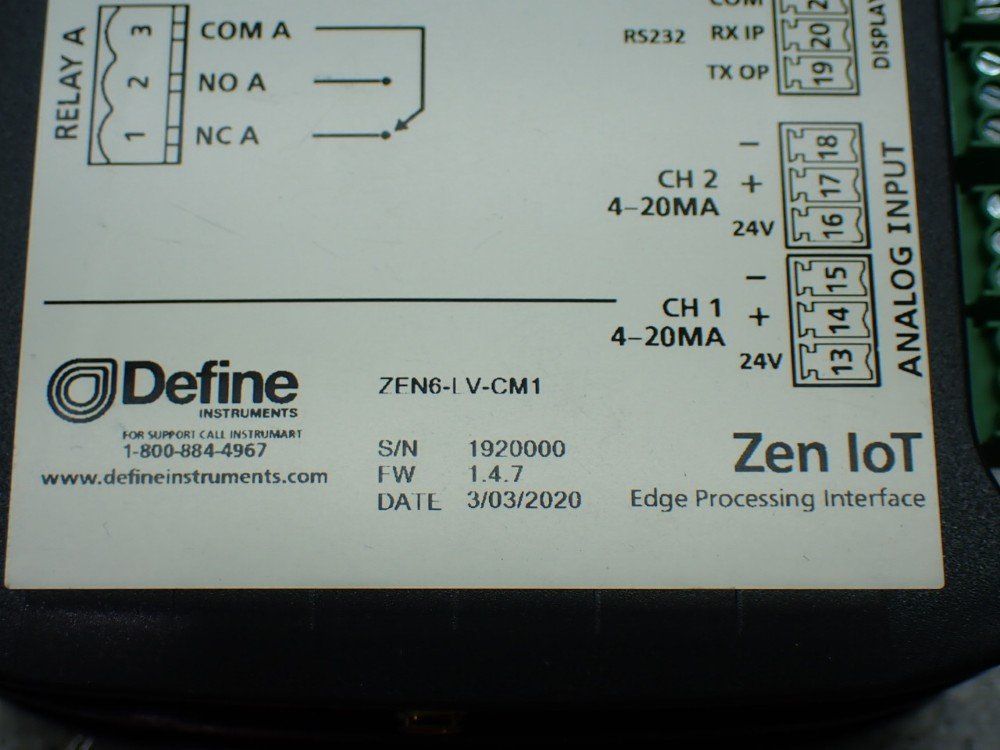 Define Edge Processing Interface Device - Zen-iot-lv