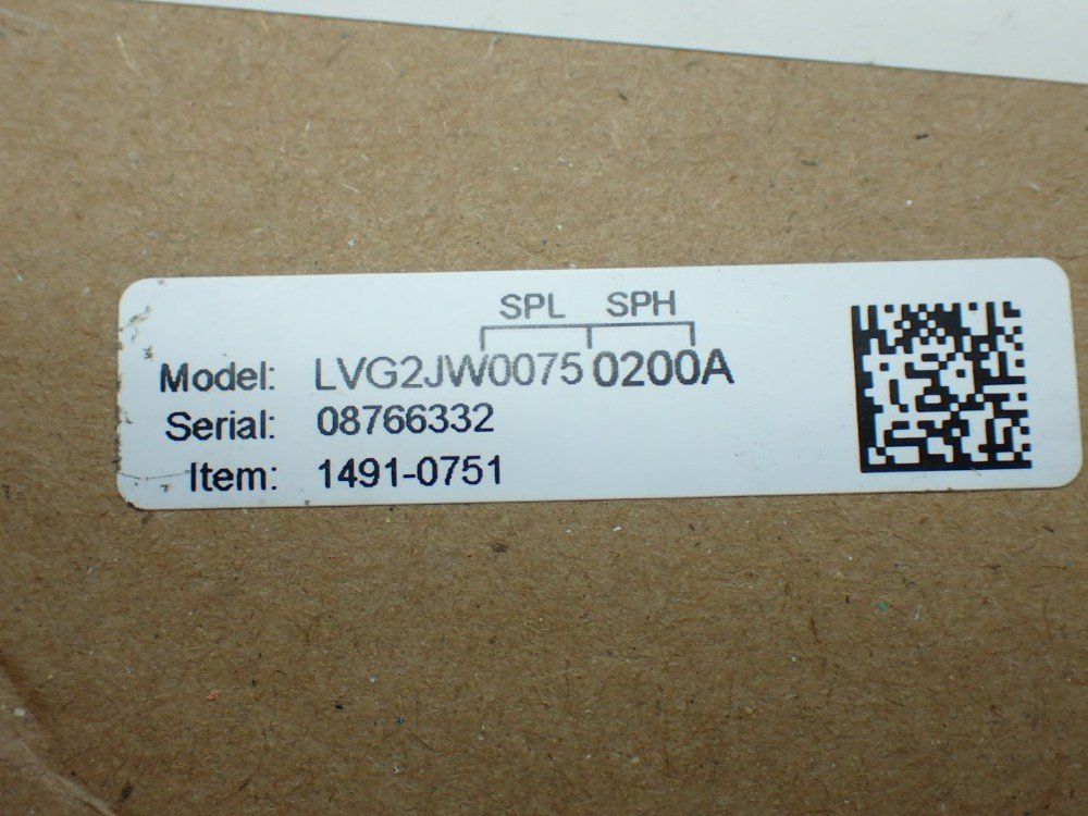 Watlow Temperature Limit Controller - Lvg2jw00750200a