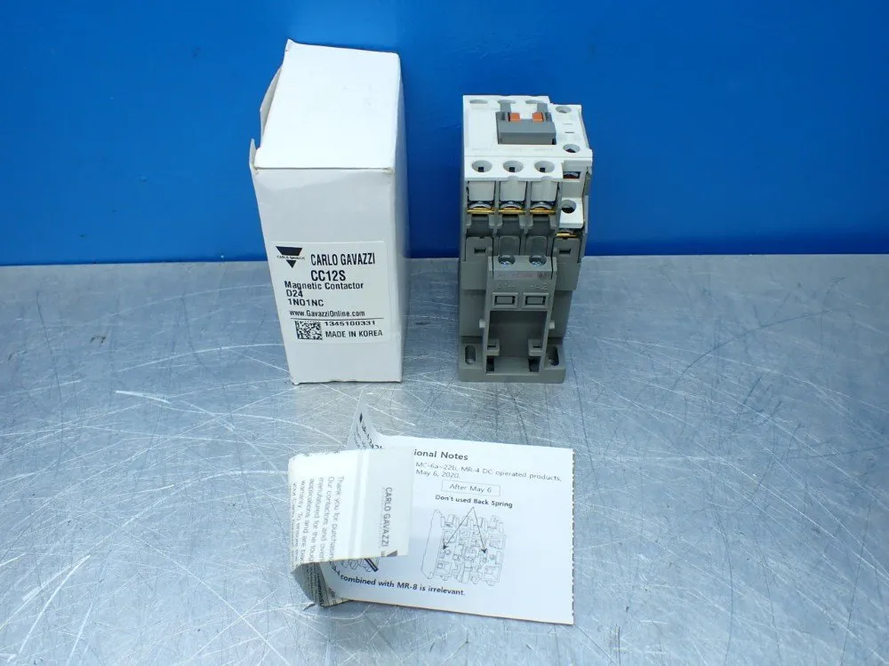 Carlo Gavazzi Magnetic Contactor - Cc12s