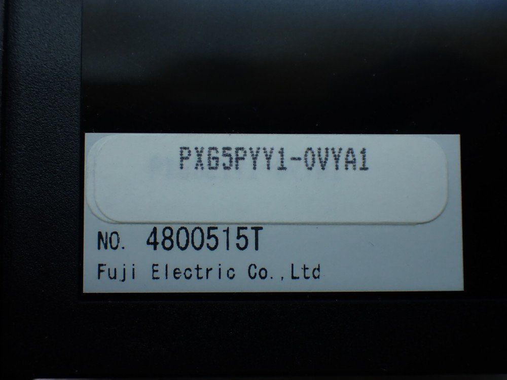 Fuji Electric Panel Meter Controller - Pxg5pyy1-0vya