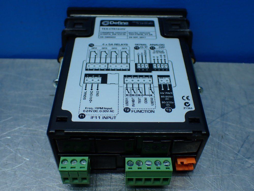 Define Counter/rate Indicator - Tex-ctr10