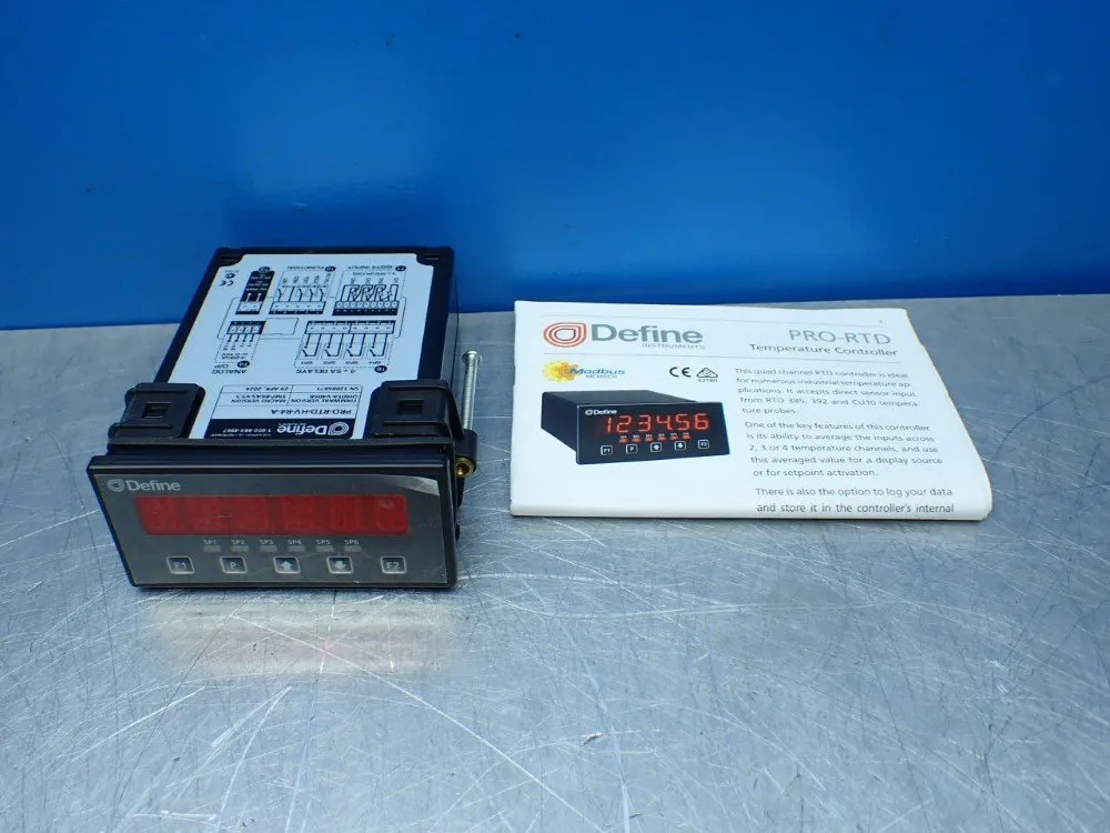 Define Temperature Controller - Pro-rtd-hv-r4-a