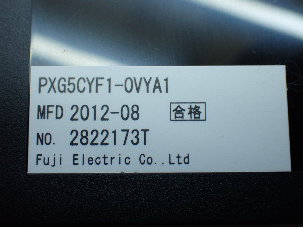 Fuji Electric Temperature Controller - Pxg5cyf1-ovya1