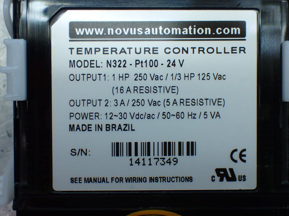 Novus Temperature Controller - 8032201024