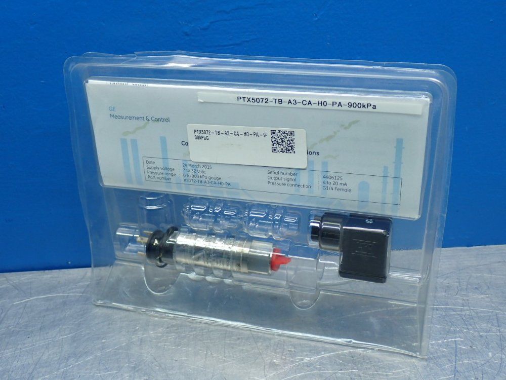 Ge Unik 5000 Pressure Sensor Unit - X5072-tb-a3-ca-h0-pa