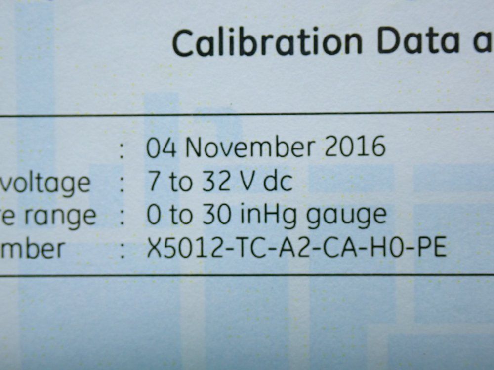 Ge Pressure Transmitter - X5012-tc-a2-ca-h0-pe