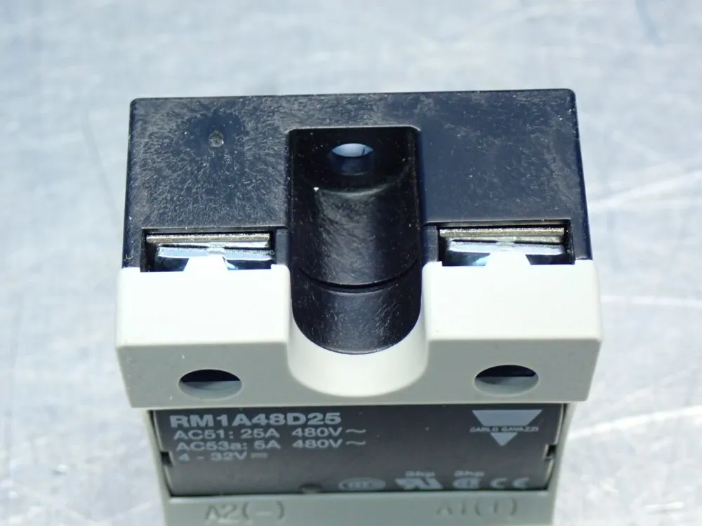 Carlo Gavazzi Panel Mount Solid State Relay, Qty: 2 - Rm1a48d25