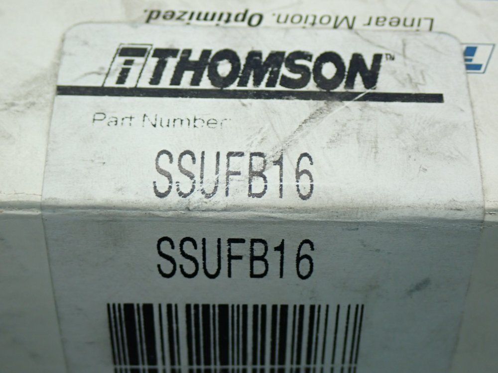 Thompson Single Flanged Pillow Block Linear Bearing - Ssufb16