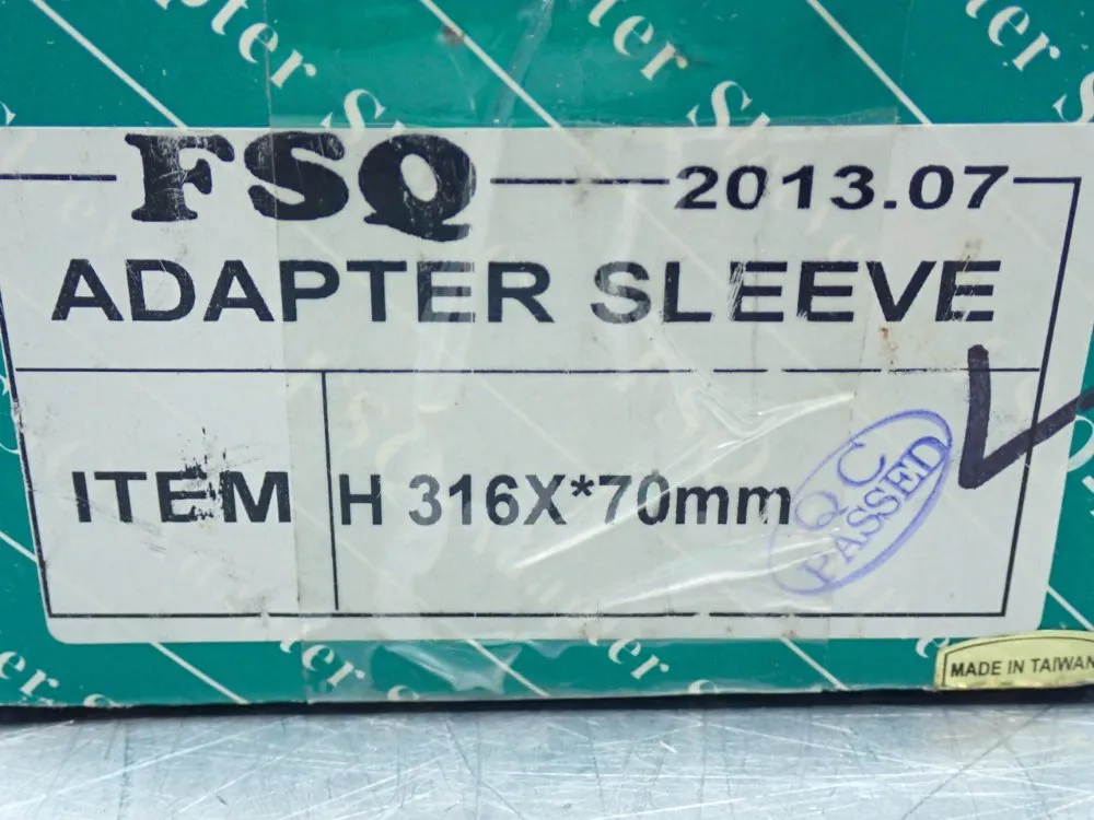Fsq Metric Adapter Sleeve - H316x70mm