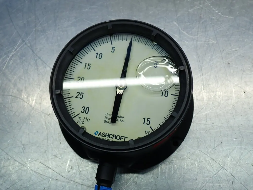 Ashcroft Pressure Gauge Valve Unit, 2pcs - 45-1379-a8l-02l-30imv&15#