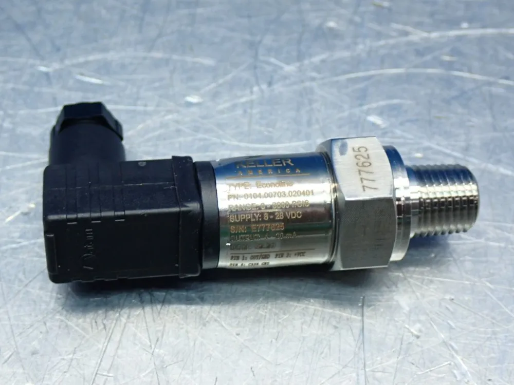 Keller 0-3000psi Pressure Transmitter - 0104.00703.020401