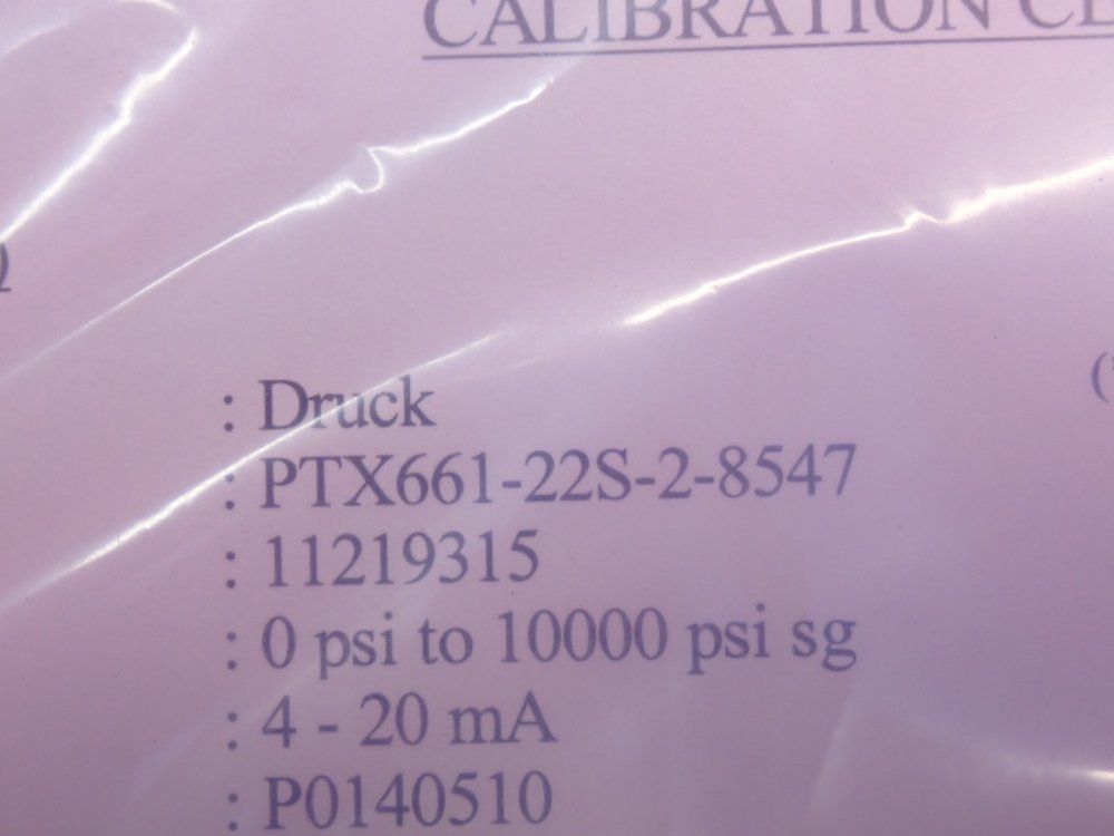 Druck Pressure Transmitter - X661-22s-2-8574