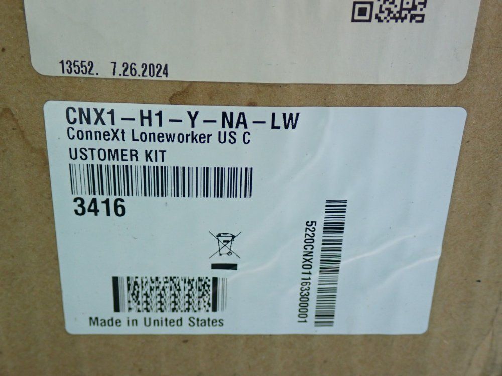 Honeywell Gas Detector - Cnx1-h1-y-na-lw