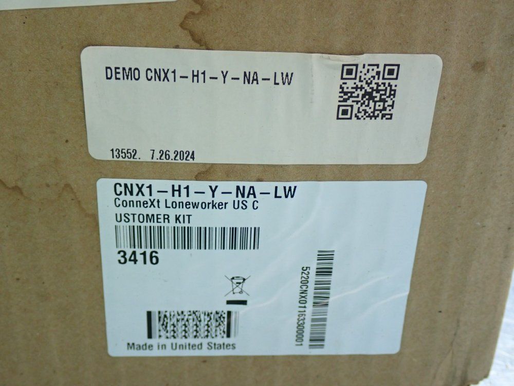 Honeywell Gas Detector - Cnx1-h1-y-na-lw