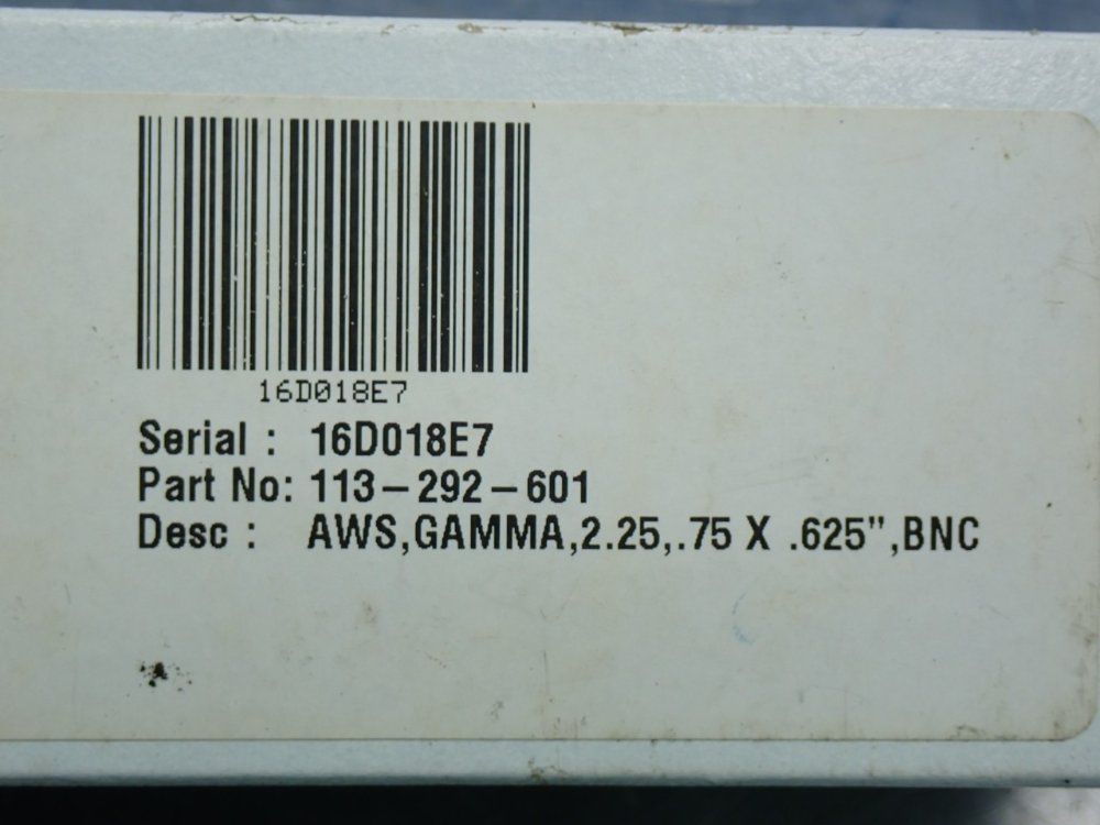 General Electric Inspection Transducer Probe - 113-292-601