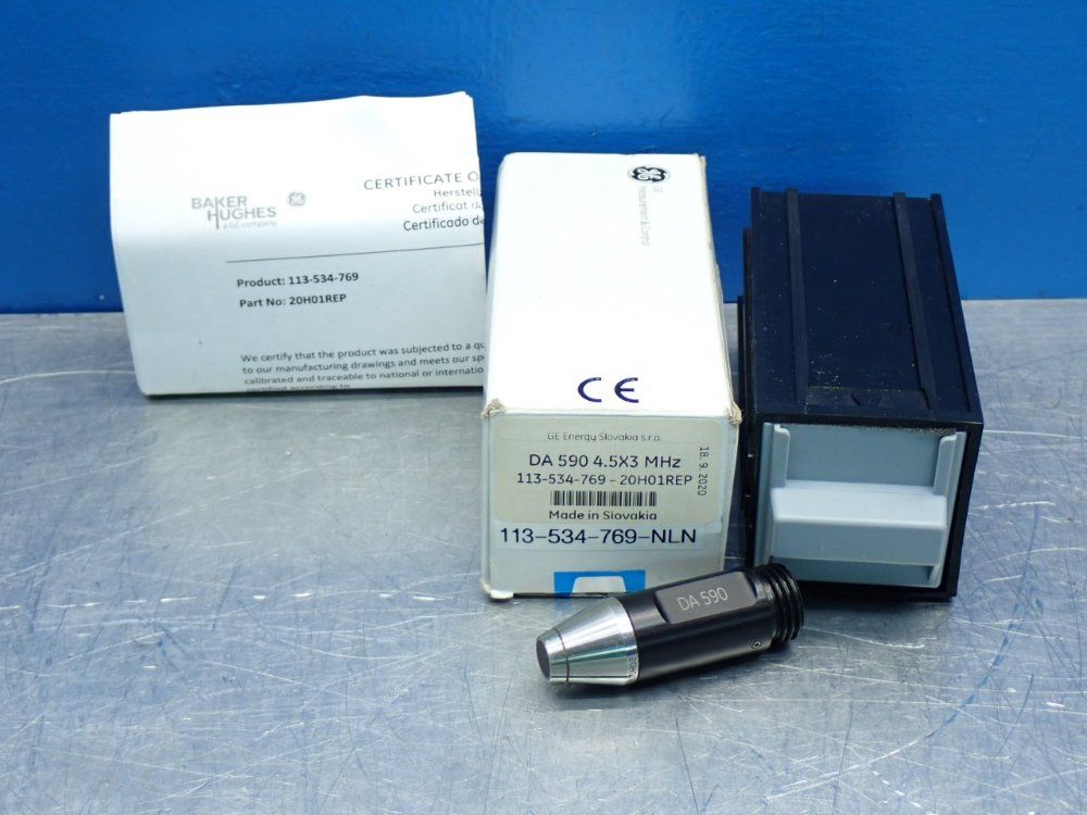 General Electric Da590 Ultrasonic Transducer Probe - 113-534-769-nln