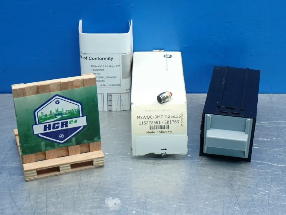 General Electric Ultrasonic Transducer Probe Mswqc-bmc - 113222591-sb1763