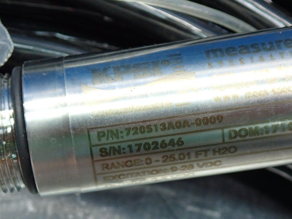 Kpsi Measurement Specialties Transducer Unit - 720s13a0a-0009