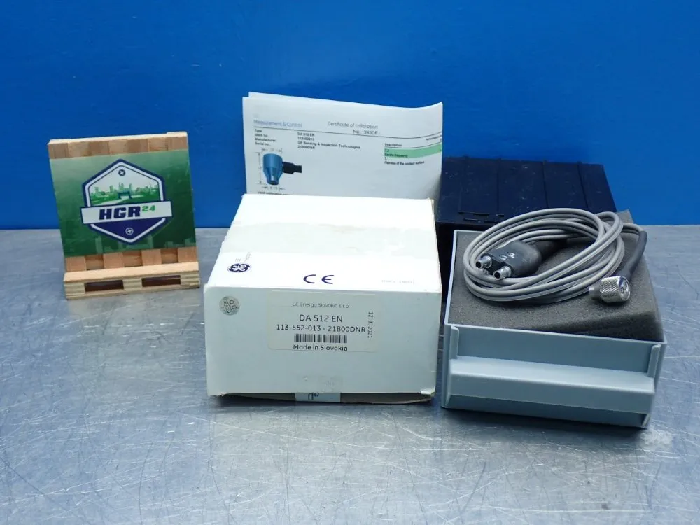 General Electric Da512en Ultrasonic Test Probe - 113-552-013