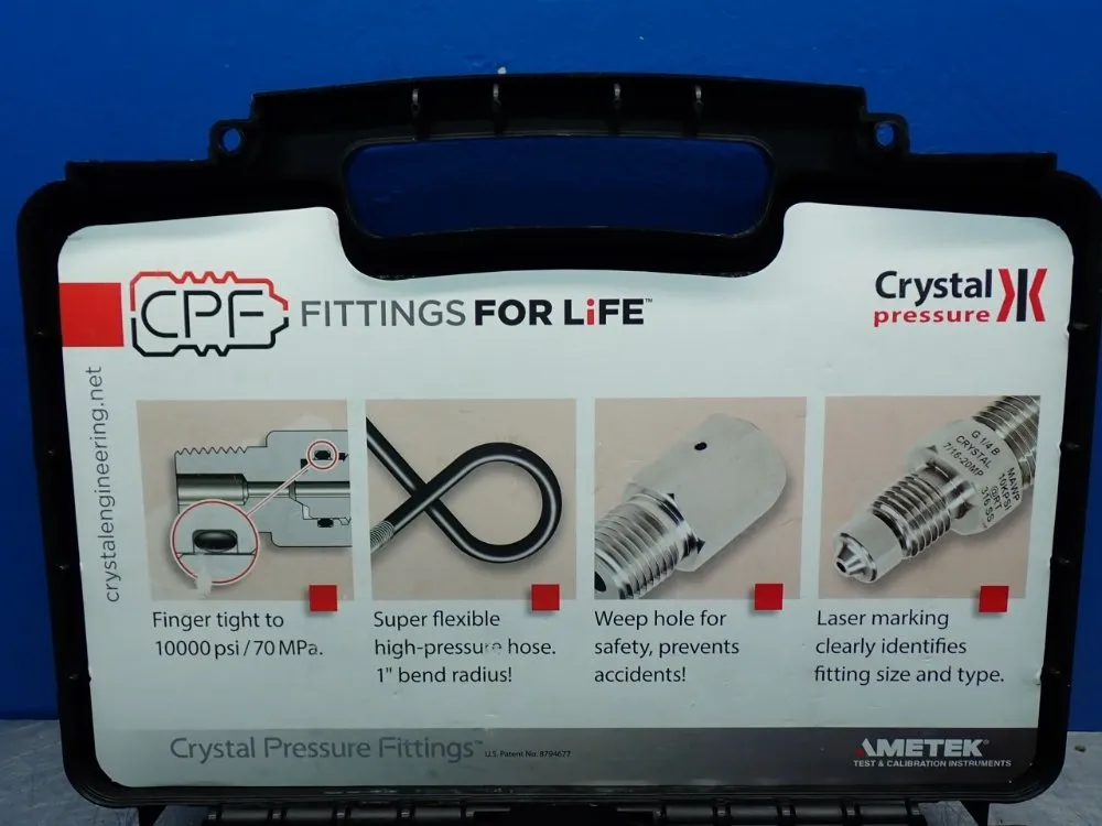 Ametek Cpf Hose & Fitting Kit - 4016