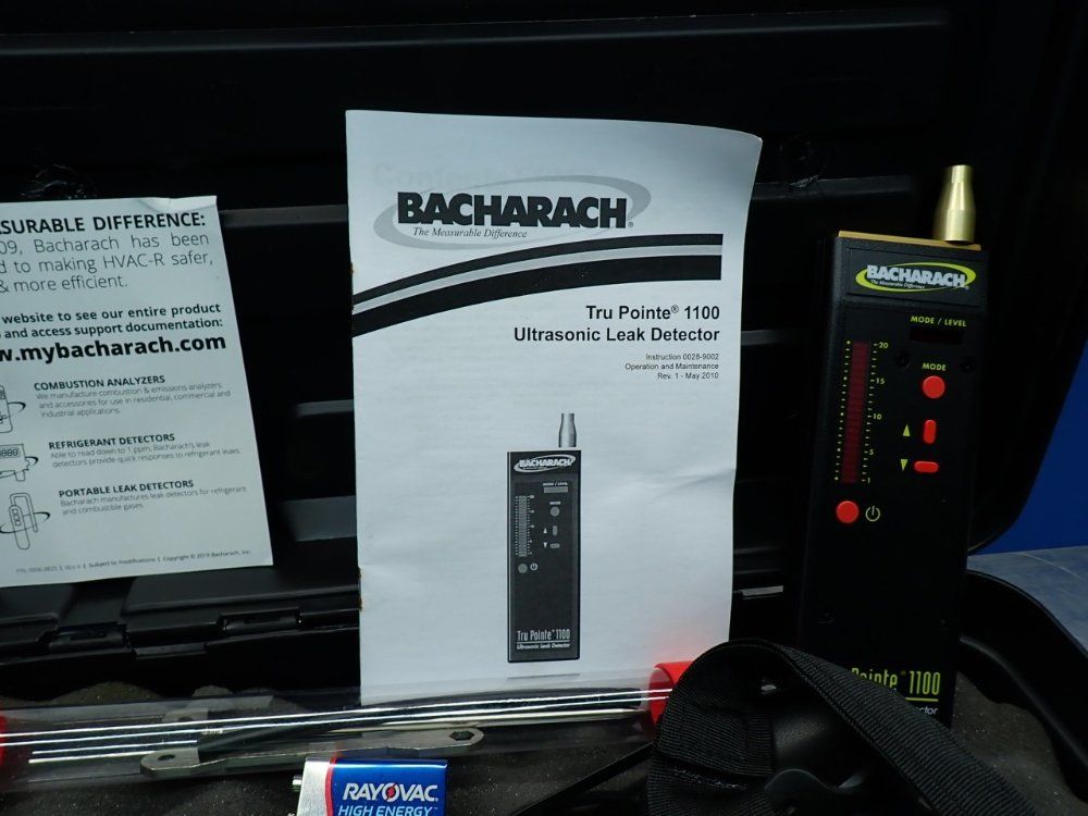 Bacharach Tru Point 1100 Ultrasonic Leak Detector - 28-8002