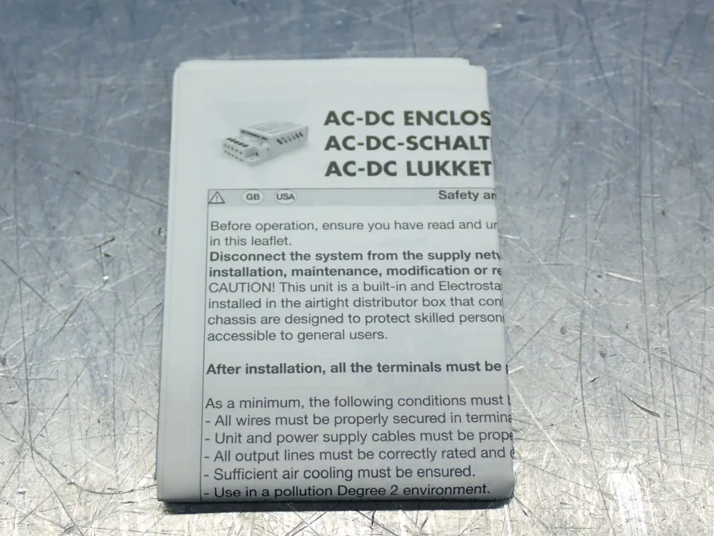 Carlo Gavazzi Enclosed Type Switching Power Supply - Spp1-24201
