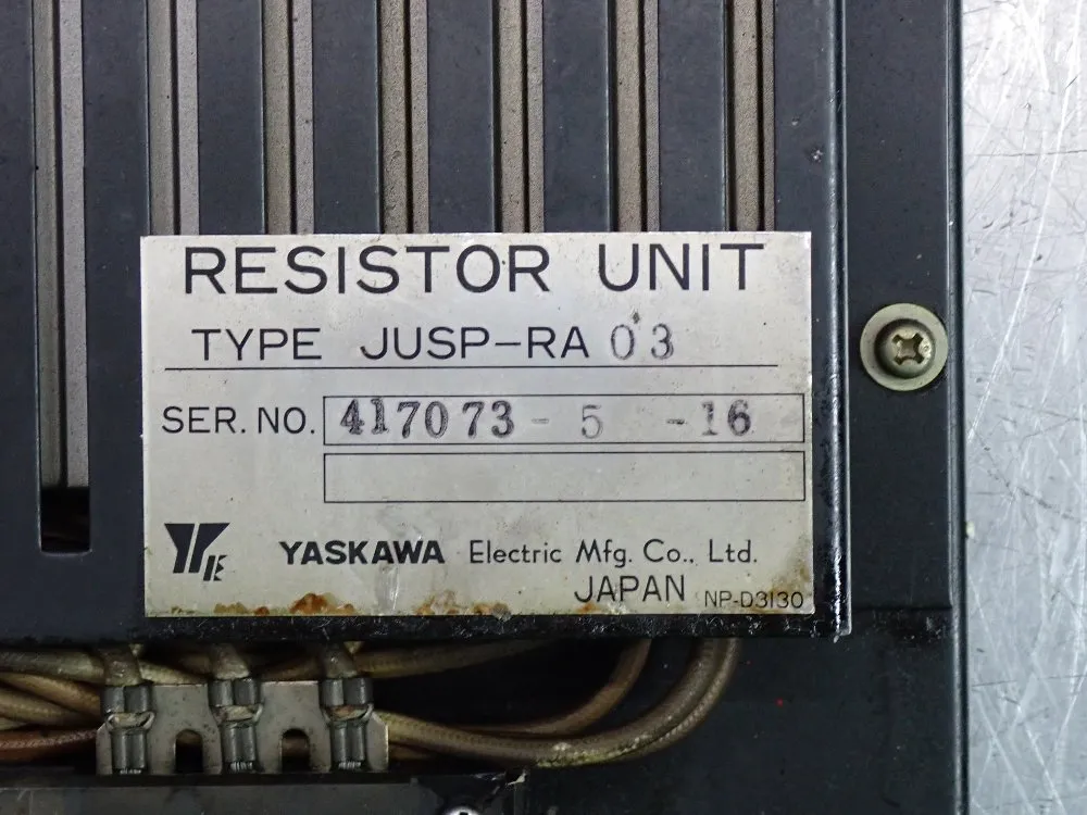 Yasakawa Resistor Unit Qty 2 - Jusp-ra03