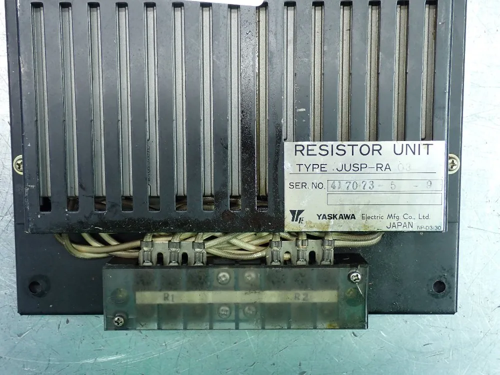Yasakawa Resistor Unit Qty 2 - Jusp-ra03