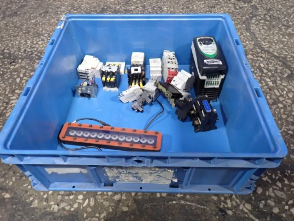 Emerson, Joslyn, Clark, Hitachi, Square D Circuit Breakers, Contactor, Tow Light Bar, Inverter