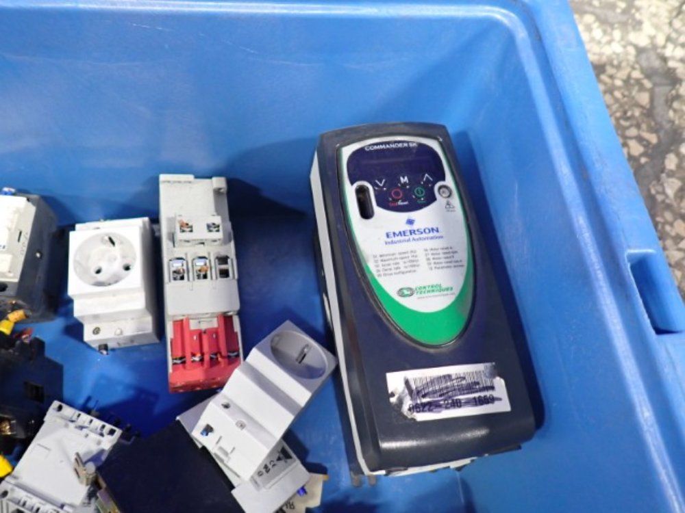 Emerson, Joslyn, Clark, Hitachi, Square D Circuit Breakers, Contactor, Tow Light Bar, Inverter