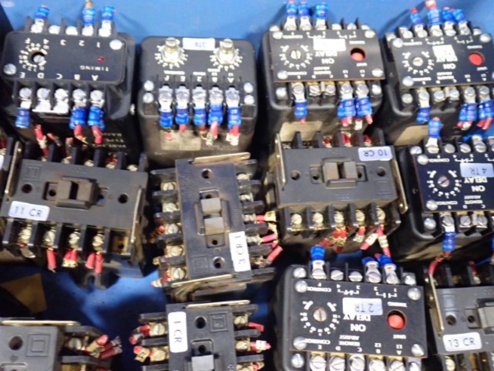 General Electric, Square D Control Relay, Breakers