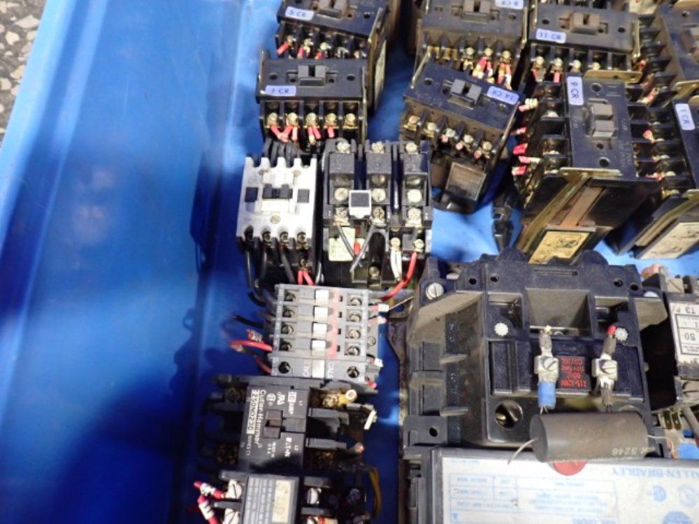 General Electric, Square D Control Relay, Breakers
