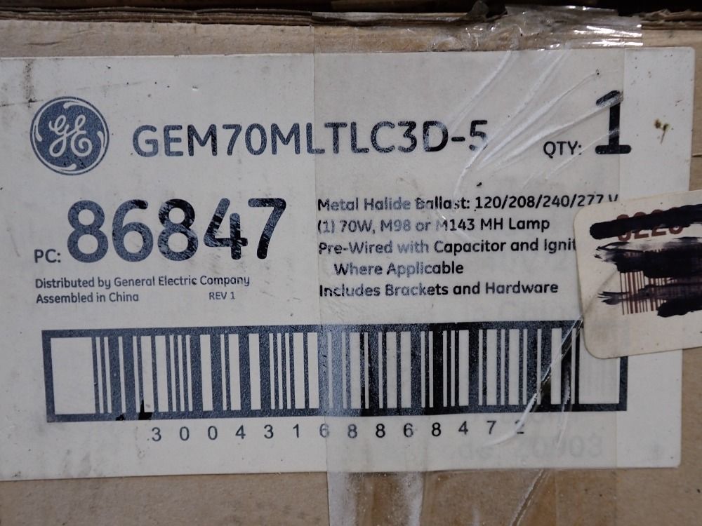 General Electric 70 W Ballast Kit, Qty: 2 - 86847