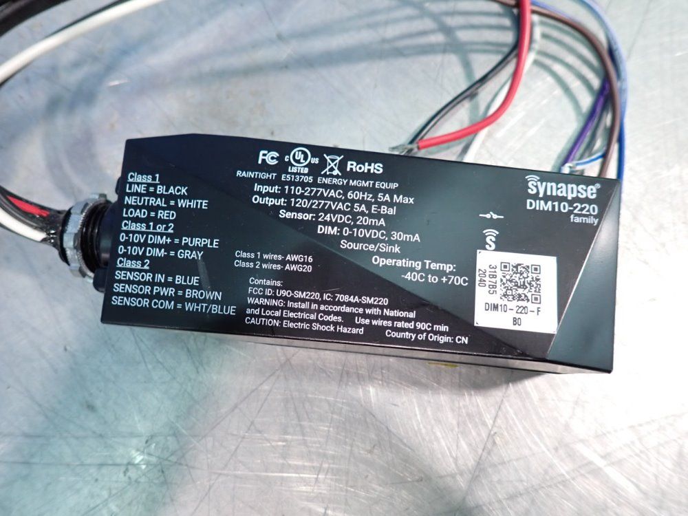 Synapse Wireless Lighting Controller - Dim10-220