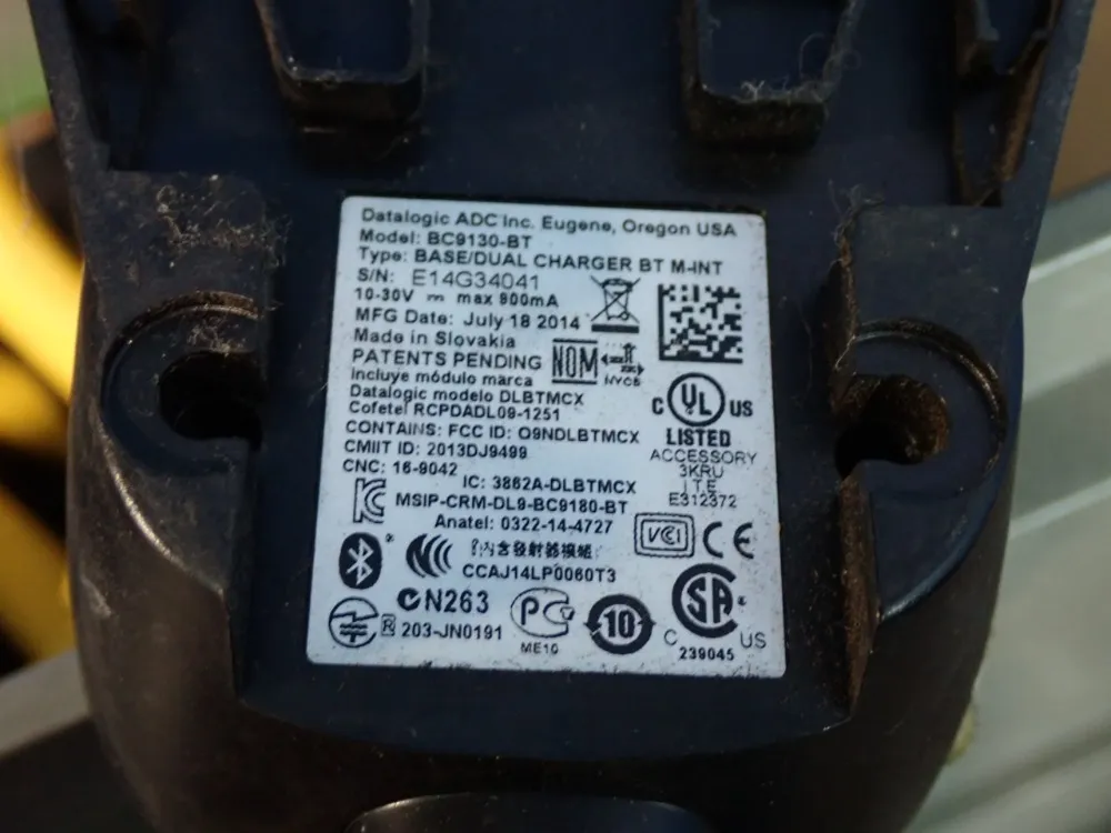 Powerscan Scanners, Chargers