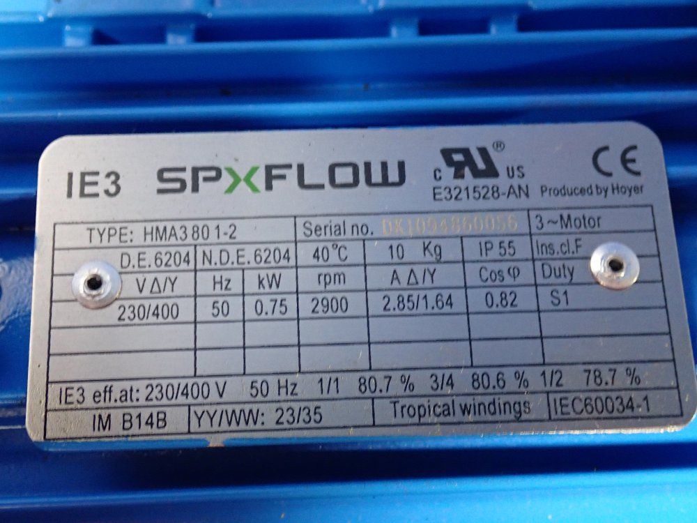 Ecoclean .75 Kw Pump - Fref 32-110 Gimq0