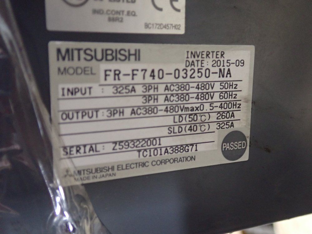 Mitsubishi Variable Frequency Drive - F700
