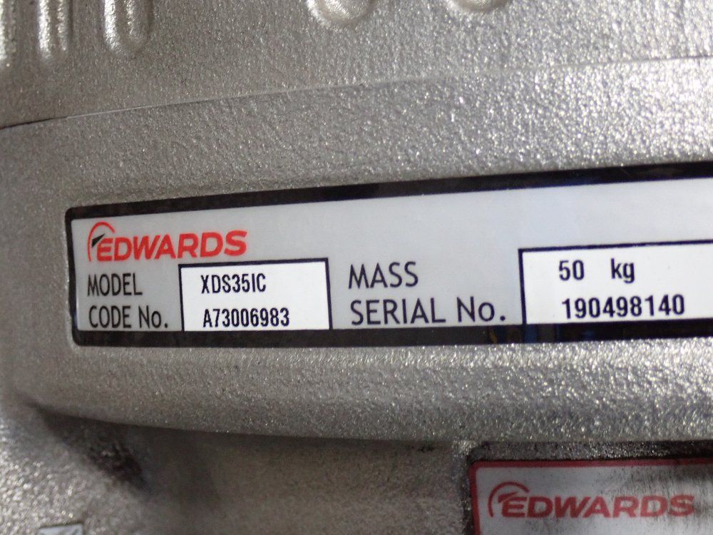 Edwards 0.7 Hp Vacuum Pump - Xds35ic