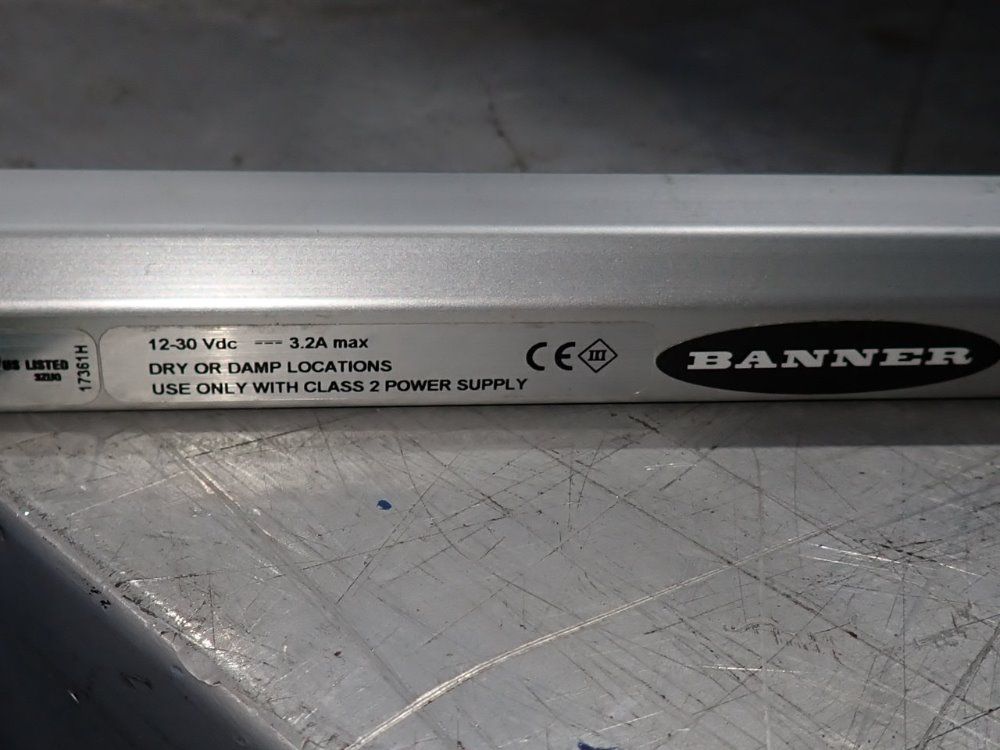 Banner 44 1/2"x1" Light Curtain - Wls28-2cg1130xq