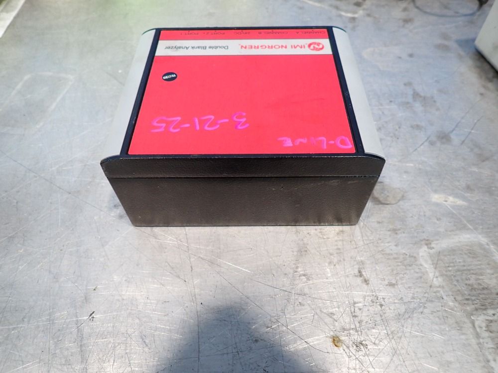 Imi Norgren Double Blank Analyzer - Dban2ne