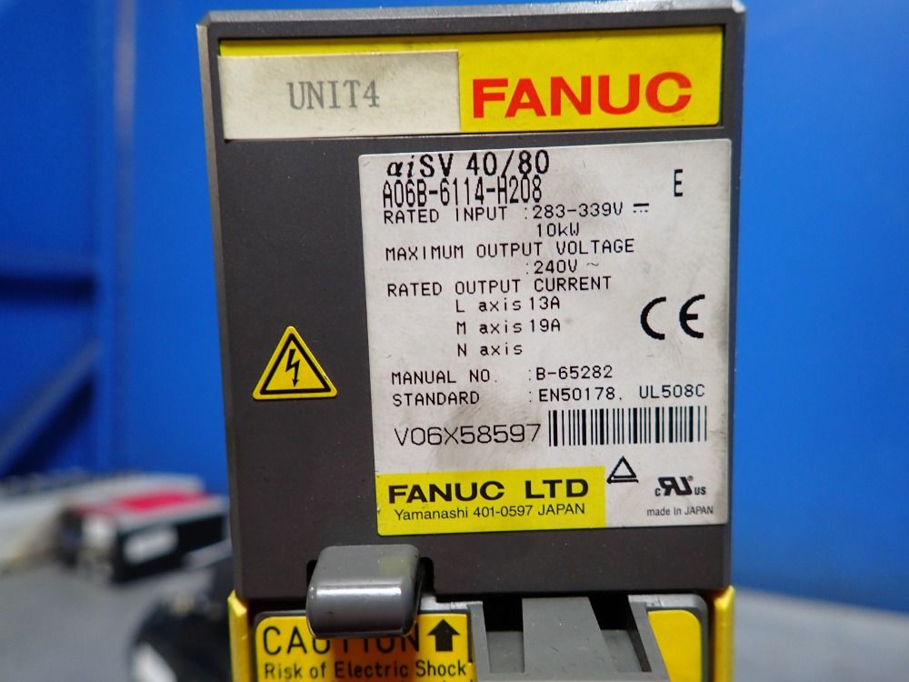 Faunc Servo Drive - A06b-6114-h208