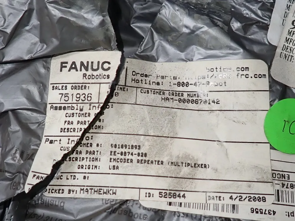 Fanuc Encoder Repeater - Ee-0874-020