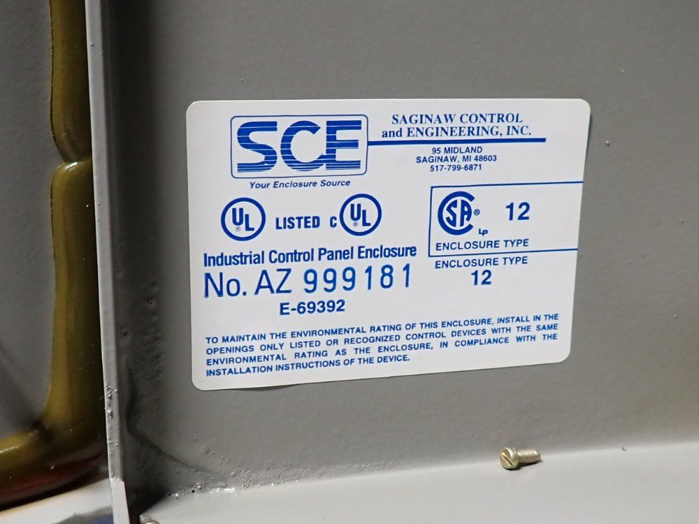 Static Controls Corp Control Panel - 8920-e