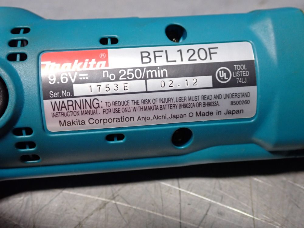 Makita 9.6 V Cordless Angle Screwdriver - Bfl120f