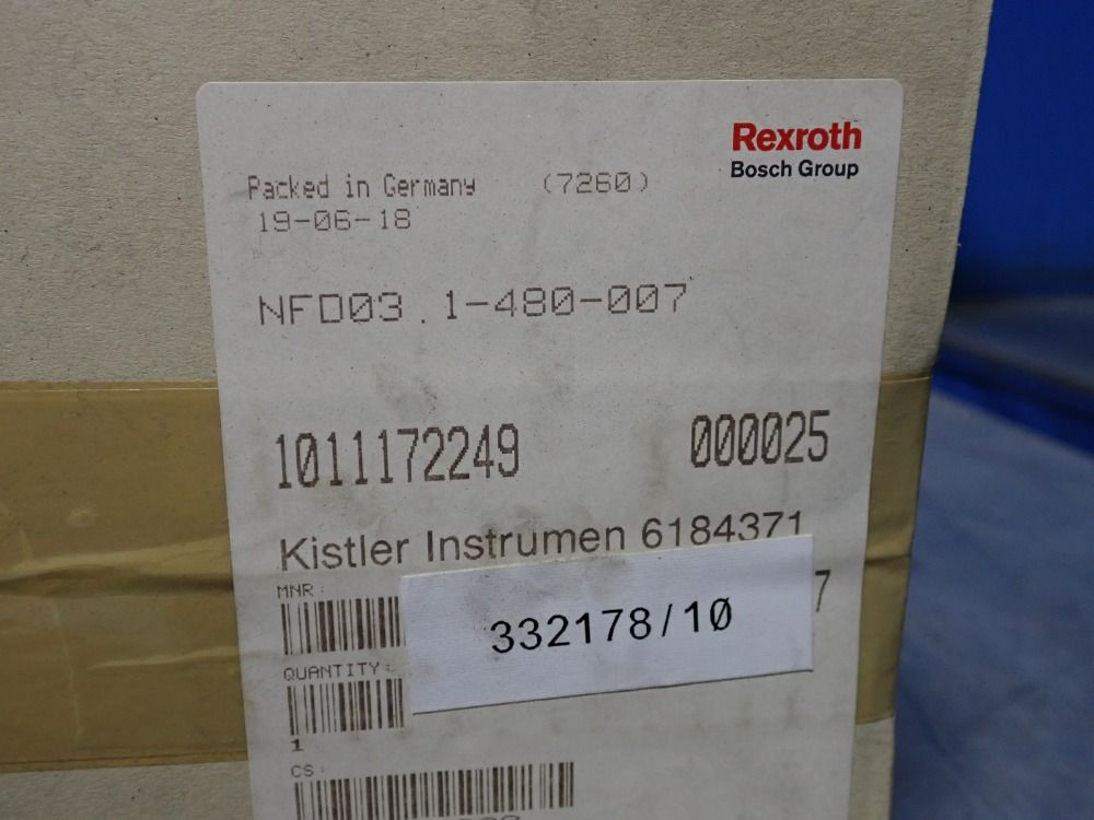 Bosch Rexroth Power Line Filter - Nfd03.1-480-007