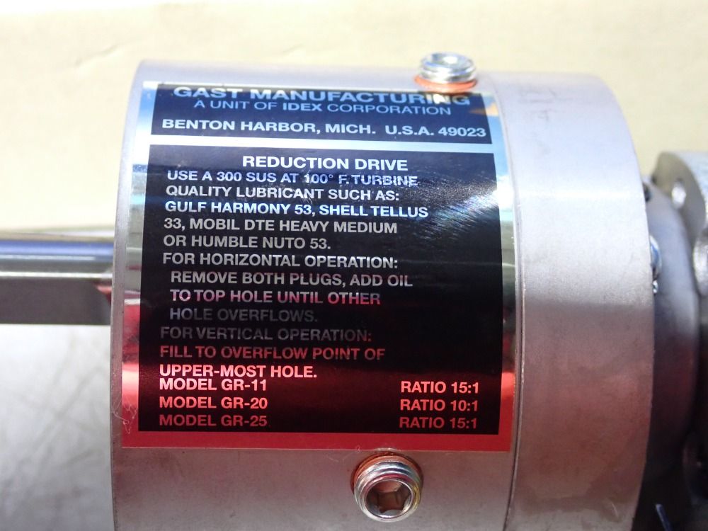 Gast Air Motor - 1am-nrv-56-gr11